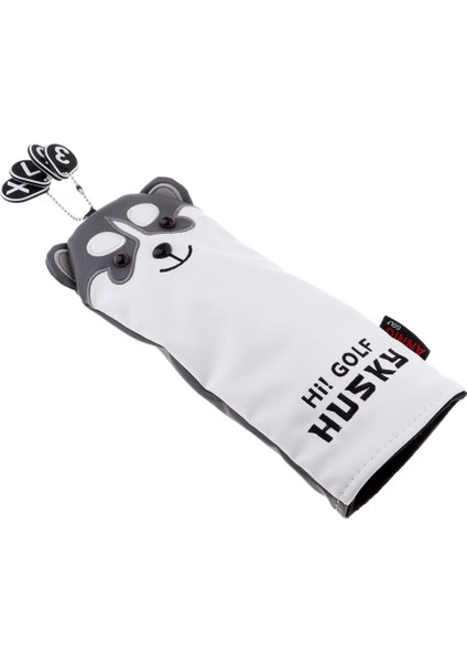 Golf Kafa Kapak Sürücü Fairway Ahşap Koruyucu Çanta Köpek Desen Kapakları Kapakları 3 5 (Yurt Dışından) fiyatları