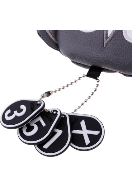 Golf Kafa Kapak Sürücü Fairway Ahşap Koruyucu Çanta Köpek Desen Kapakları Kapakları 3 5 (Yurt Dışından) modelleri