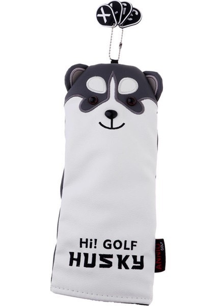 Golf Kafa Kapak Sürücü Fairway Ahşap Koruyucu Çanta Köpek Desen Kapakları Kapakları 3 5 (Yurt Dışından) indirimleri