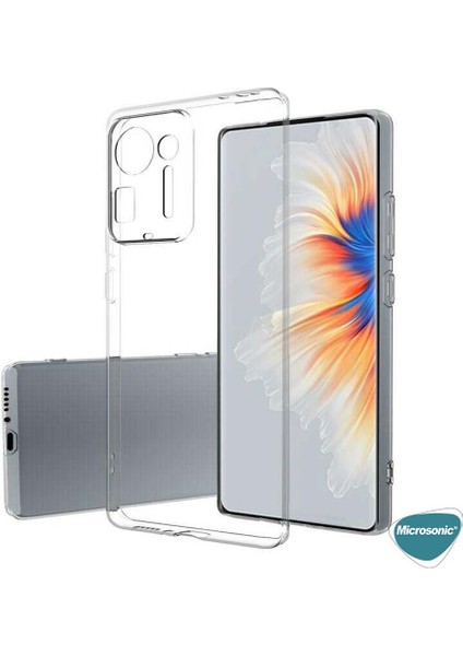 Xiaomi Mi Mix 4 Kılıf Transparent Soft Beyaz