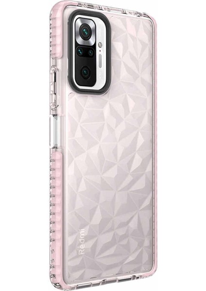 Xiaomi Redmi Note 10 Pro Kılıf Prism Hybrid Pembe