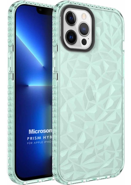 Apple iPhone 13 Pro Kılıf Prism Hybrid Yeşil