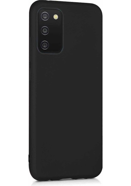 Matte Silicone Samsung Galaxy A03S Kılıf Siyah fiyatları