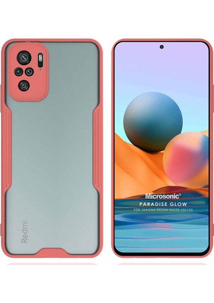 Xiaomi Redmi Note 10 Kılıf Paradise Glow Pembe