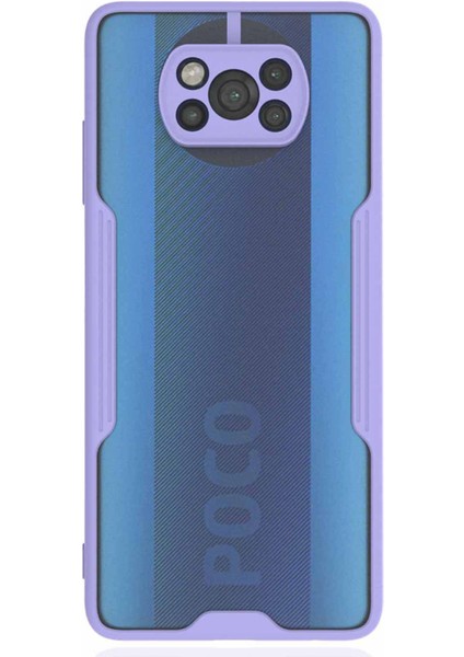 Xiaomi Poco X3 Nfc Kılıf Paradise Glow Lila