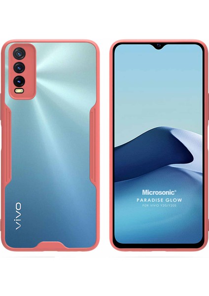 Vivo Y20 Kılıf Paradise Glow Pembe