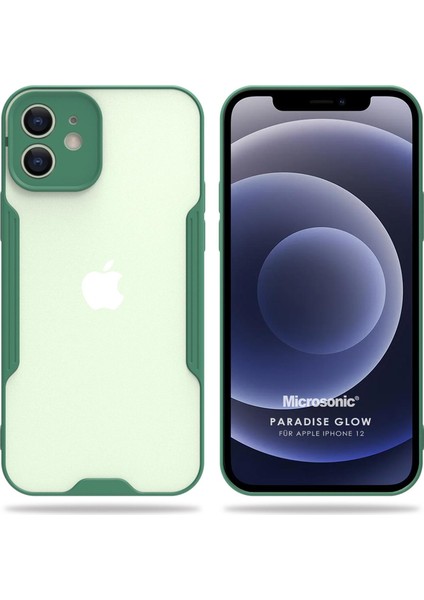 Apple iPhone 12 Kılıf Paradise Glow Yeşil