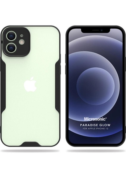 Apple iPhone 12 Kılıf Paradise Glow Siyah