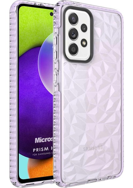 Samsung Galaxy A52S Kılıf Prism Hybrid Mor