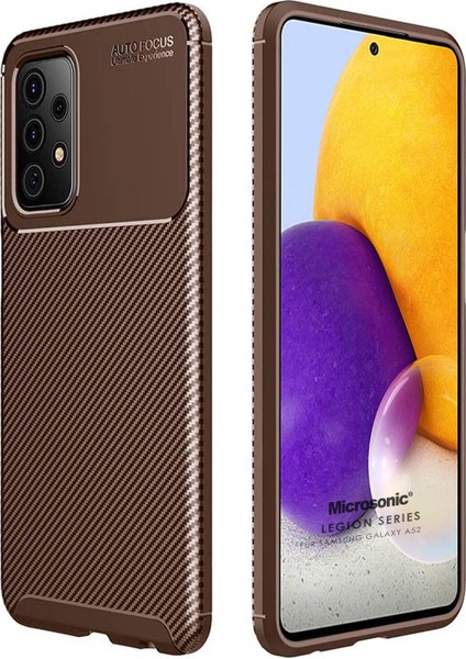Samsung Galaxy A52S Kılıf Legion Series Kahverengi