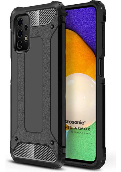 Samsung Galaxy A52S Kılıf Rugged Armor Siyah