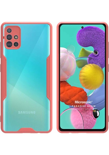 Samsung Galaxy A51 Kılıf Paradise Glow Pembe