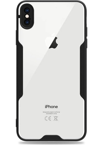 Apple iPhone Xs Max Kılıf Paradise Glow Siyah