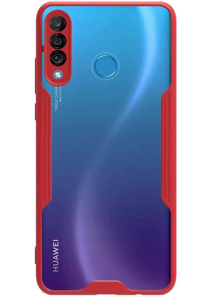 Huawei P30 Lite Kılıf Paradise Glow Kırmızı