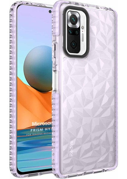 Xiaomi Redmi Note 10 Pro Kılıf Prism Hybrid Mor