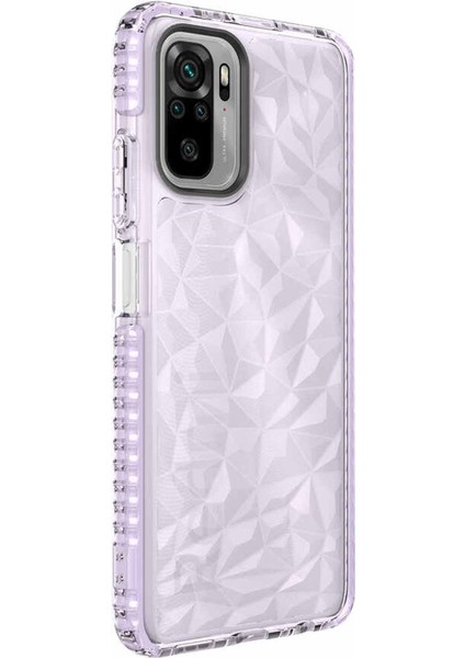 Xiaomi Redmi Note 10 Kılıf Prism Hybrid Mor