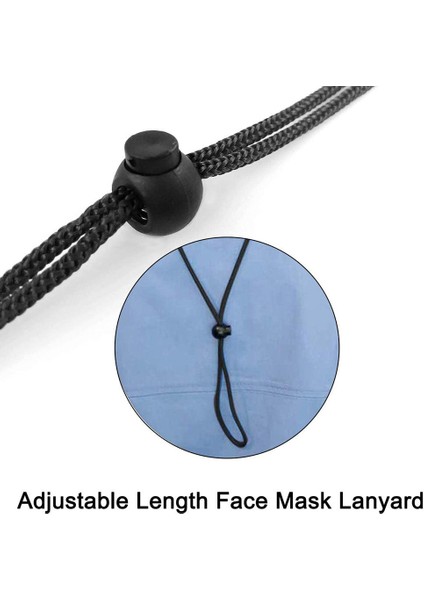 Çocuklar Yetişkin Boyun Asılı Kayış Toka Ücretsiz El Siyah 3 Adet modelleri