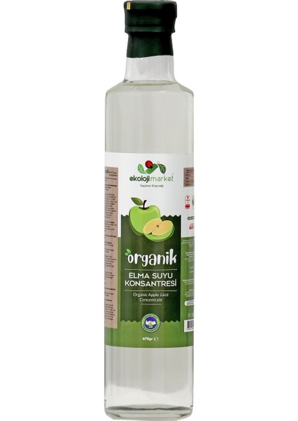 Organik Elma Konsantresi 670 gr