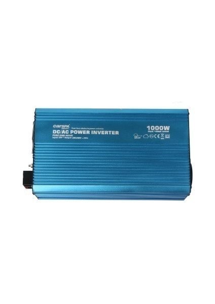 1000 W 12 V / 220 V Tam Sinüs Çevirici Inverter Invertör