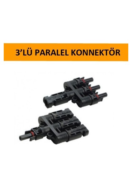 3 Lü Paralel Konnektör