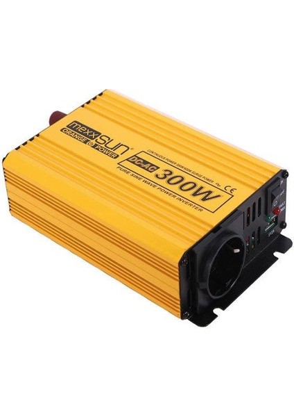 12 V Volt 300 W Tam Sinüs Inverter Mexxsun