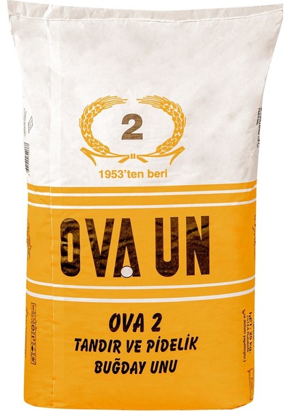 Ova 2 Tandır ve Pidelik Buğday Unu 25 kg