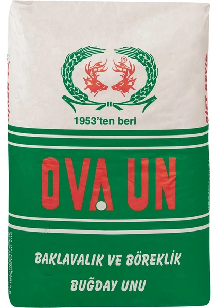 Ova Un Ova Çift Geyik Baklava ve Böreklik Buğday Unu 25 kg