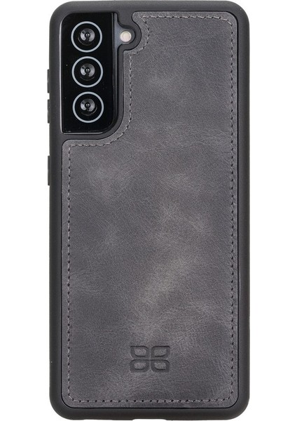 Mw Deri Telefon Kılıfı Samsung S21 Plus TN18E Gri indirimleri