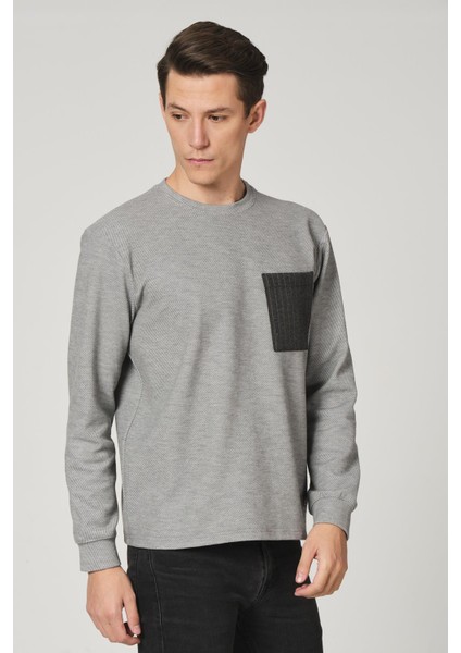 Alexander Gardi Alexandergardı Cep Detaylı Sweatshirt (E21-72902)