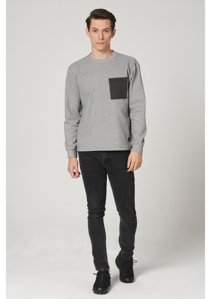 Alexander Gardi Alexandergardı Cep Detaylı Sweatshirt (E21-72902)