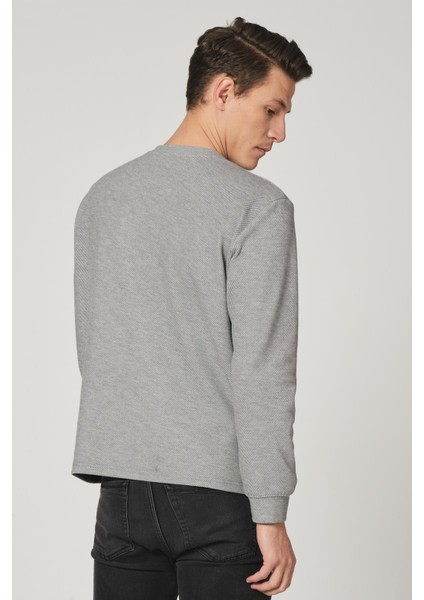 Alexander Gardi Alexandergardı Cep Detaylı Sweatshirt (E21-72902)