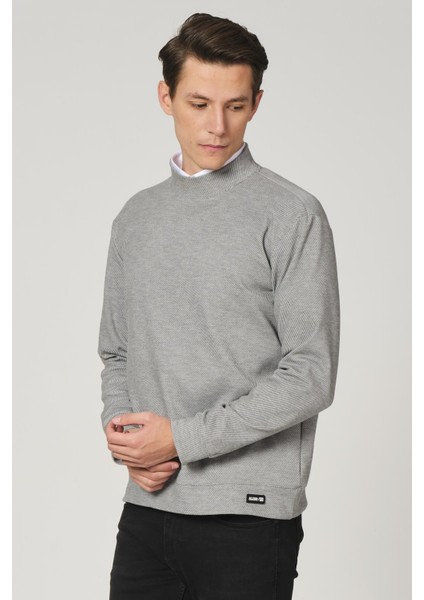 Alexander Gardi Alexandergardı Yarım Boğazlı Sweatshirt (E21-72903)