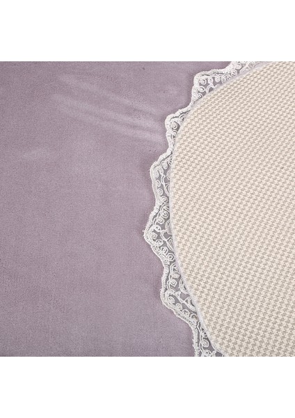 Venüs Gri 3'lü Dantelli Banyo Paspası Seti Çeyizlik Klozet Takımı fiyatları