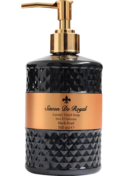 Savon De Royal Luxury Vegan Sıvı Sabun Black Pearl 500 ml