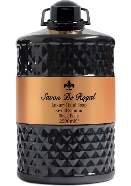 Savon De Royal Luxury Vegan Sıvı Sabun Black Pearl 2.5 lt