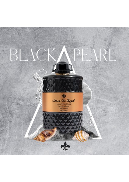 Luxury Vegan Sıvı Sabun Black Pearl 2.5 lt