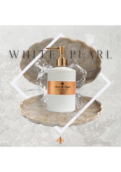 Savon De Royal Luxury Vegan Sıvı Sabun White Pearl 500 ml