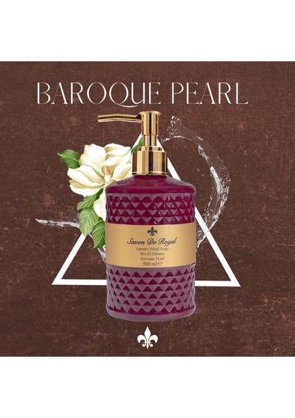 Savon De Royal Luxury Vegan Sıvı Sabun Baroque Pearl 500 ml