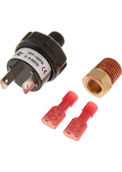 Hava Kompresörü Pompa Basıncı 90-120 Psı Anahtarı Kontrol Vanası 12V (Yurt Dışından)