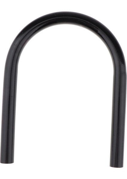 Düz Siyah Cafe Racer Retro Koltuk Çerçevesi Hoop Loop Sonu 175MM (Yurt Dışından)