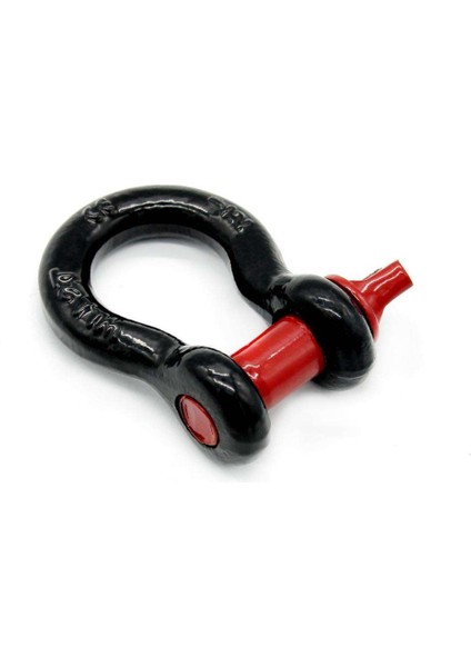 3/4 "tow Römork Kancası Kırmızı Siyah Yay Kelepçesi Clevis D-Yüzükler (Yurt Dışından) fırsatları