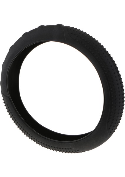 Evrensel Araba Direksiyon 36CM Yumuşak Silikon Anti Kapak Kavrama -, Siyah Açıklandığı Gibi (Yurt Dışından) indirimleri