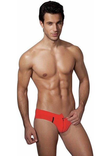 Fermuarlı Slip Külot 1269