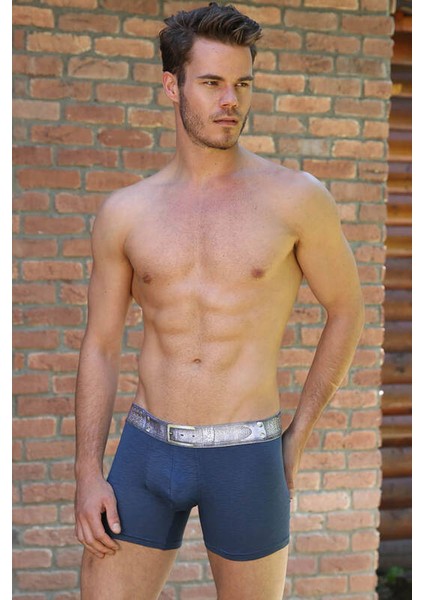 Kemer Baskılı Viskon Boxer 1643