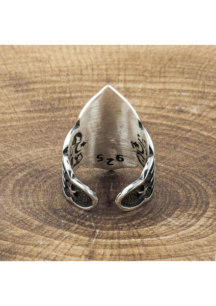 925 Ayar Gümüş Osmanlı Tuğralı Zihgir Yüzüğü modelleri