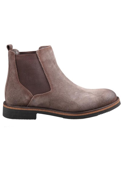 14017 Deri Vizon Süet Erkek Bot