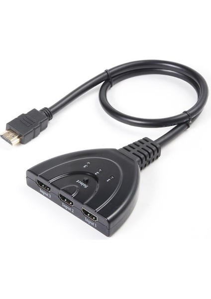 3x1 HDMI Uyumlu Kablo Bölücü Hd 1080P Video Değiştirici Adaptör (Yurt Dışından) modelleri