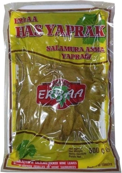 Erbaa Has Yaprak Salamura Yaprak 500 gr