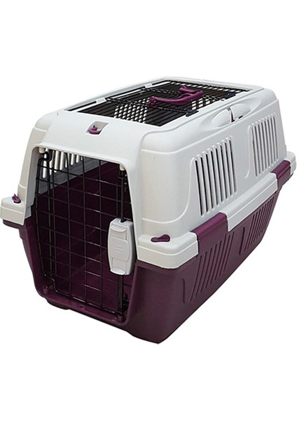 Strong Cd3 Üstten Açılabilir Kedi-Köpek Taşıma Çantası Bordo 57X37X35CM
