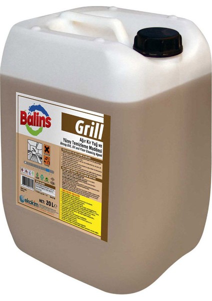 grill Ağır Kir ve Yağ Sökücü 20 kg